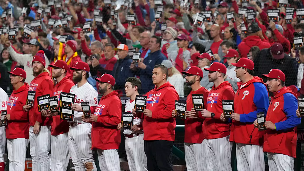 Philadelphia fully behind the Phillies during improbable World Series run