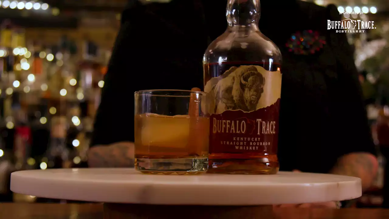 Master Mixologist uses Buffalo Trace Bourbon to put a holiday twist on a classic Old Fashioned