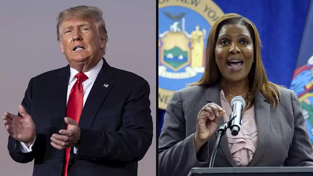 Former President Trump announces he is suing New York AG Letitia James