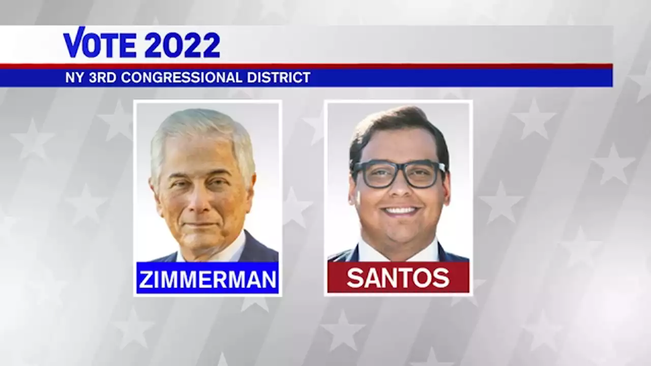 Santos takes on Zimmerman in NY's 3rd Congressional district race on Long Island