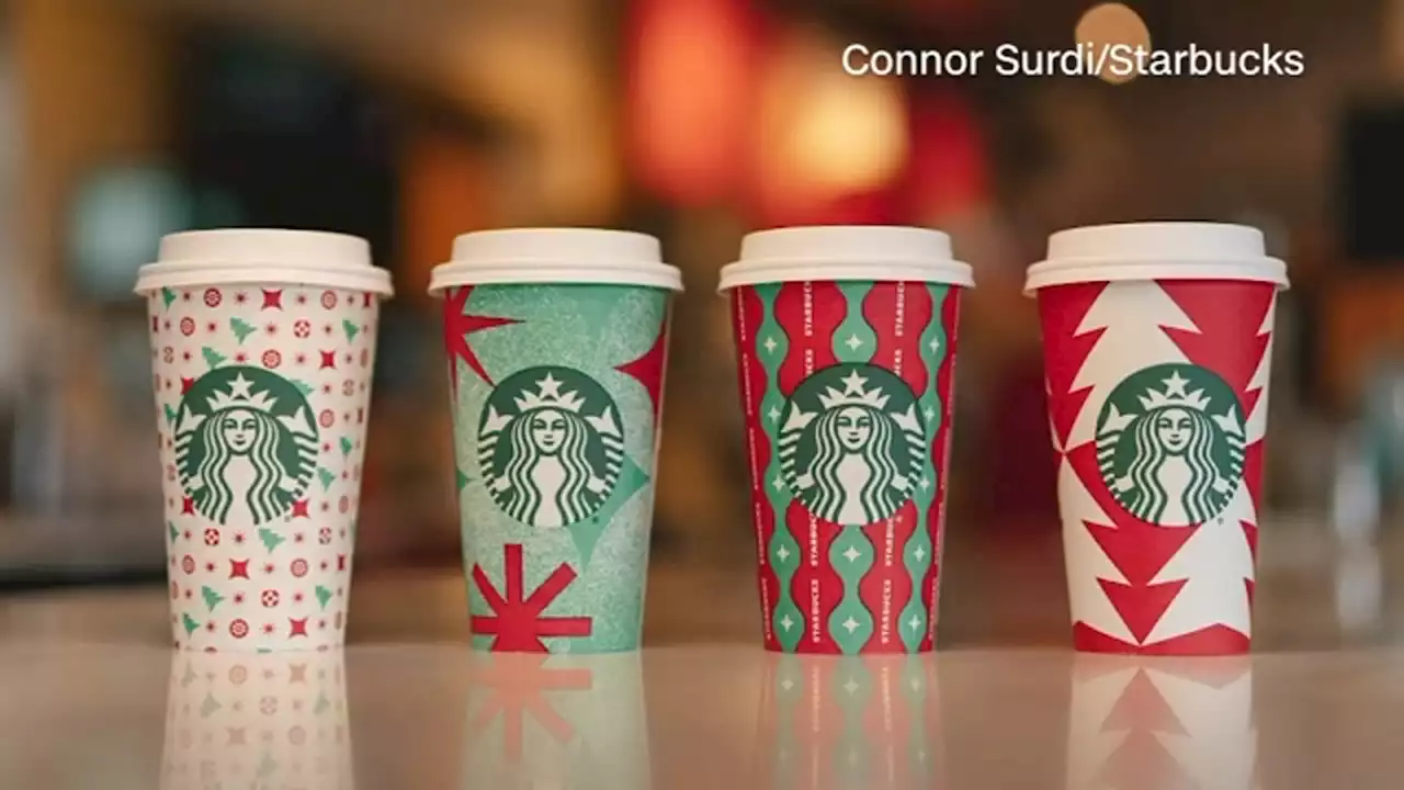 Starbucks holiday 2022 drinks, cups to return with release of new chocolate pistachio swirl roll