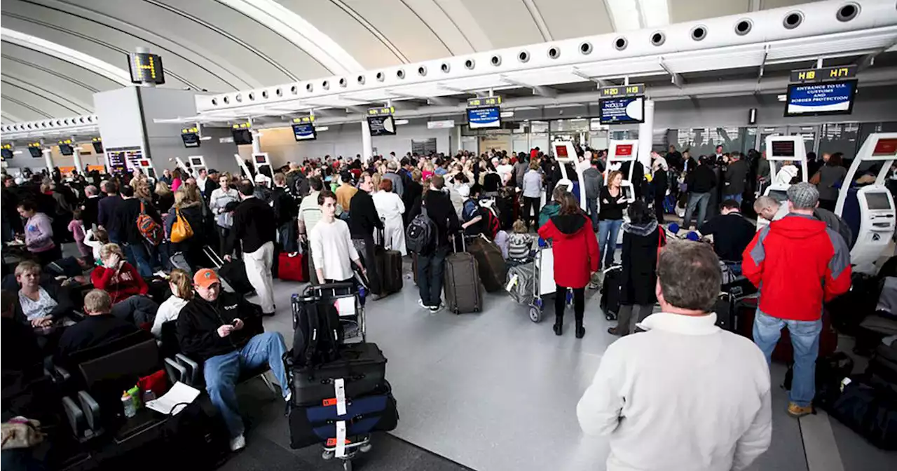 Toronto's Pearson Airport will now let you reserve a spot in one of their huge lineups