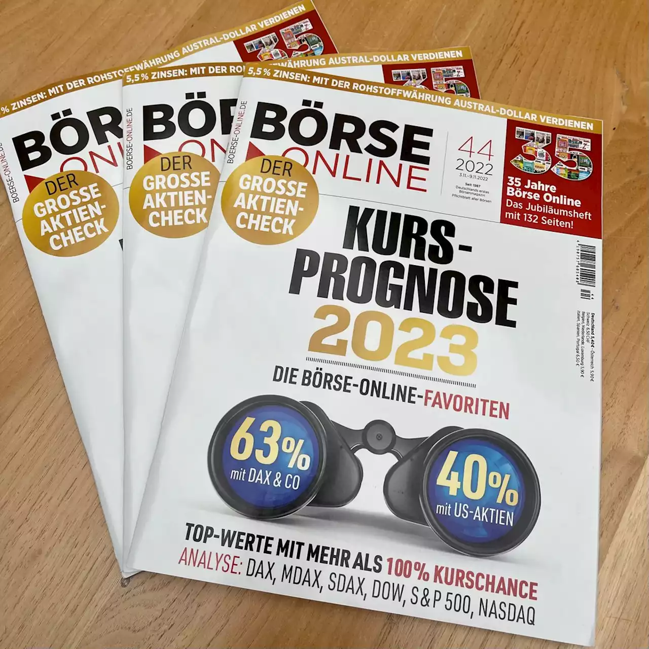 BÖRSE ONLINE 44/22 - BÖRSE ONLINE E-Paper