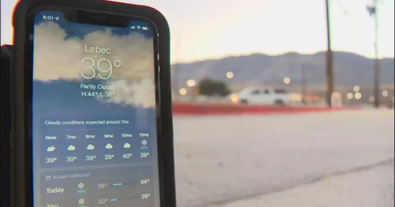 Cold snap sweeps through the Grapevine