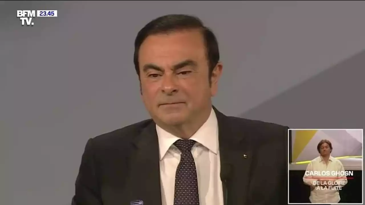 Carlos Ghosn : que devient l'ancien patron de Renault ?