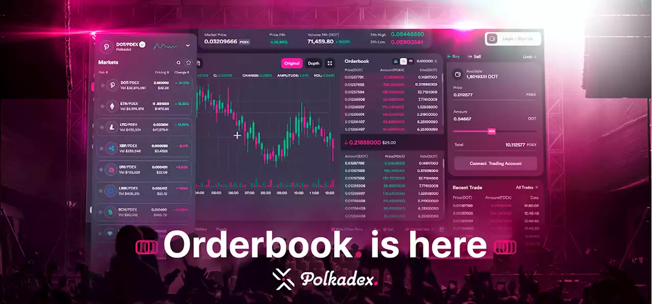 Guest Post by Polkadex: Polkadex Orderbook is live | CoinMarketCap