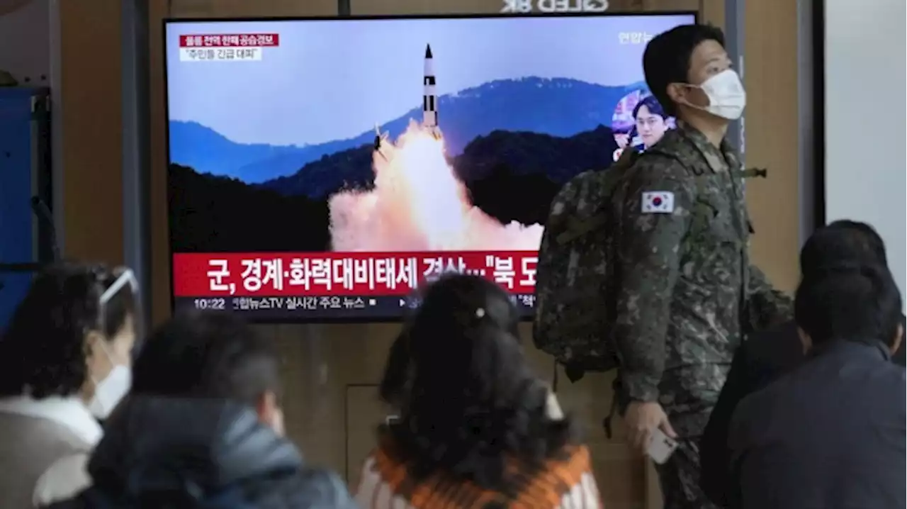 North Korea continues missile barrage with test over Japan