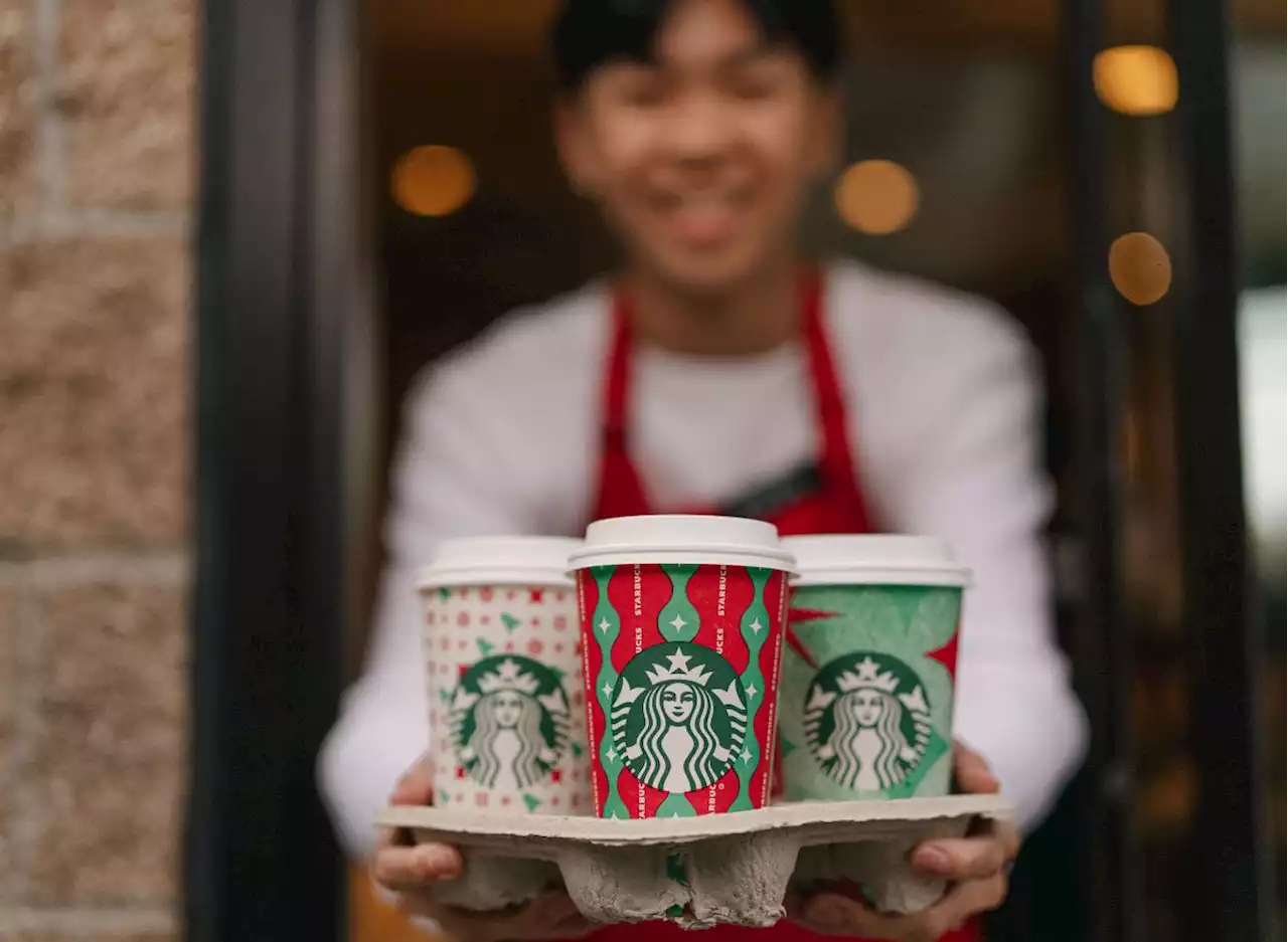 Starbucks Reveals Its Holiday Cups & Menu for 2022