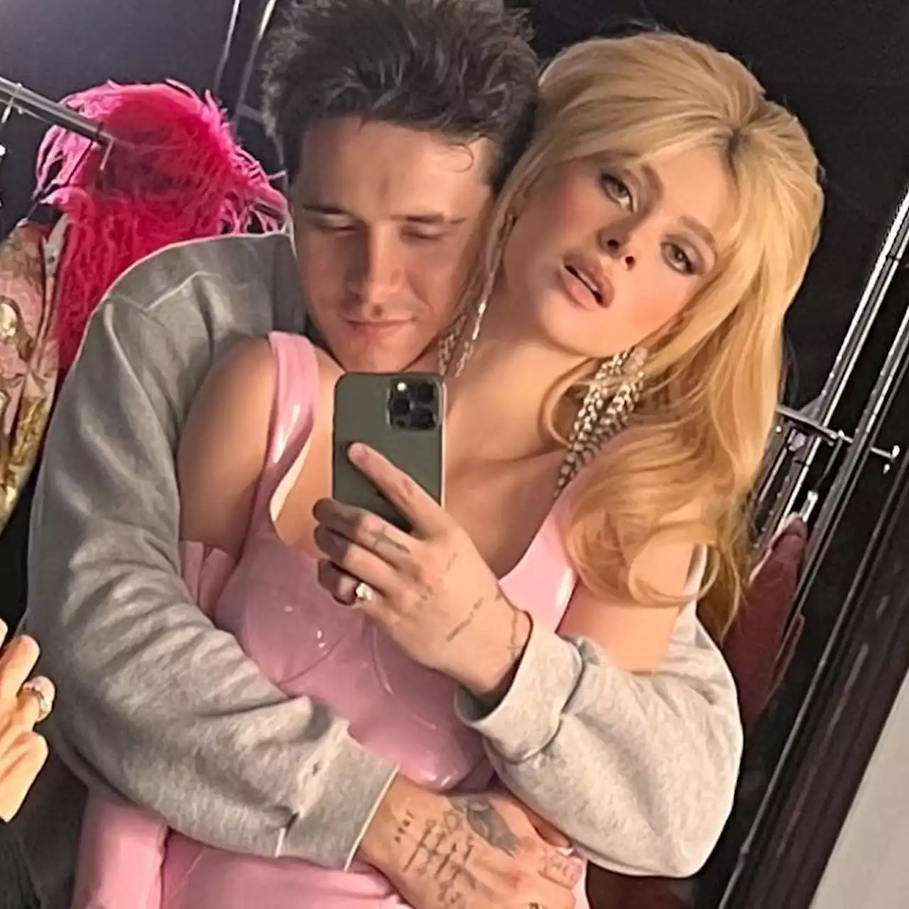 Brooklyn Beckham Shares Topless Photo of Wife Nicola Peltz on Anniversary - E! Online