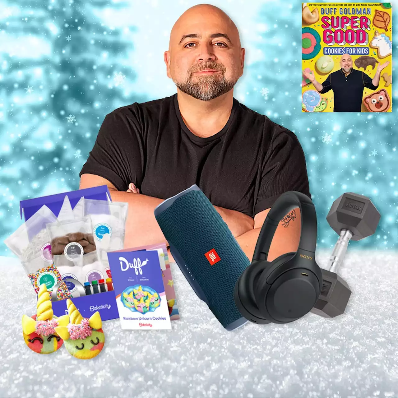 Food Network Star Duff Goldman’s Holiday Gift Picks Are Festive and Fun for the Whole Family - E! Online