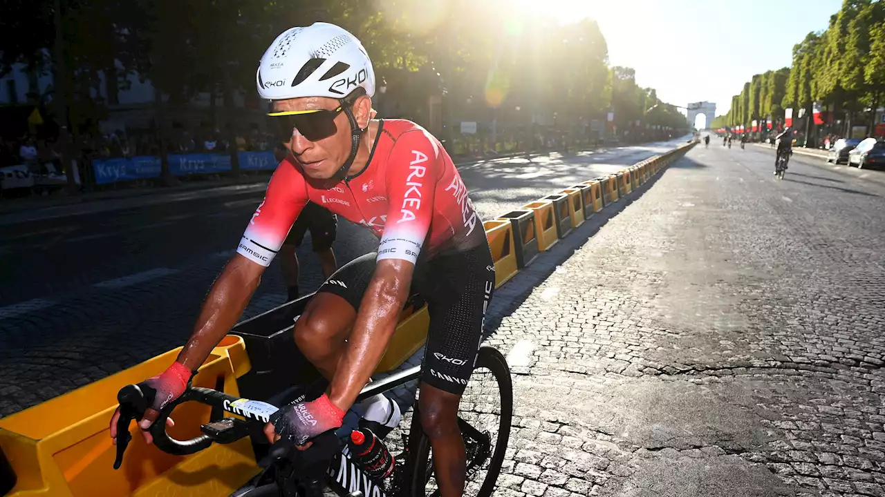 Tour de France 2022: le TAS rejette le recours de Quintana contre sa disqualification