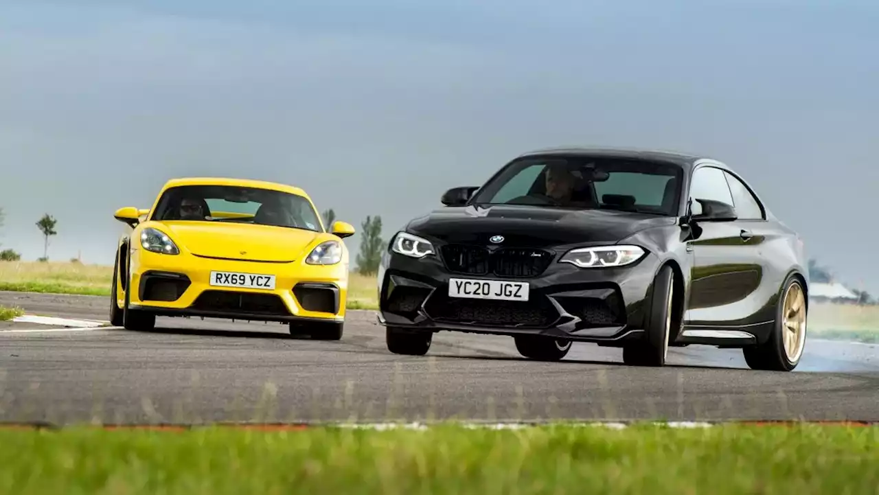 BMW M2 CS v Porsche 718 Cayman GT4 | Evo