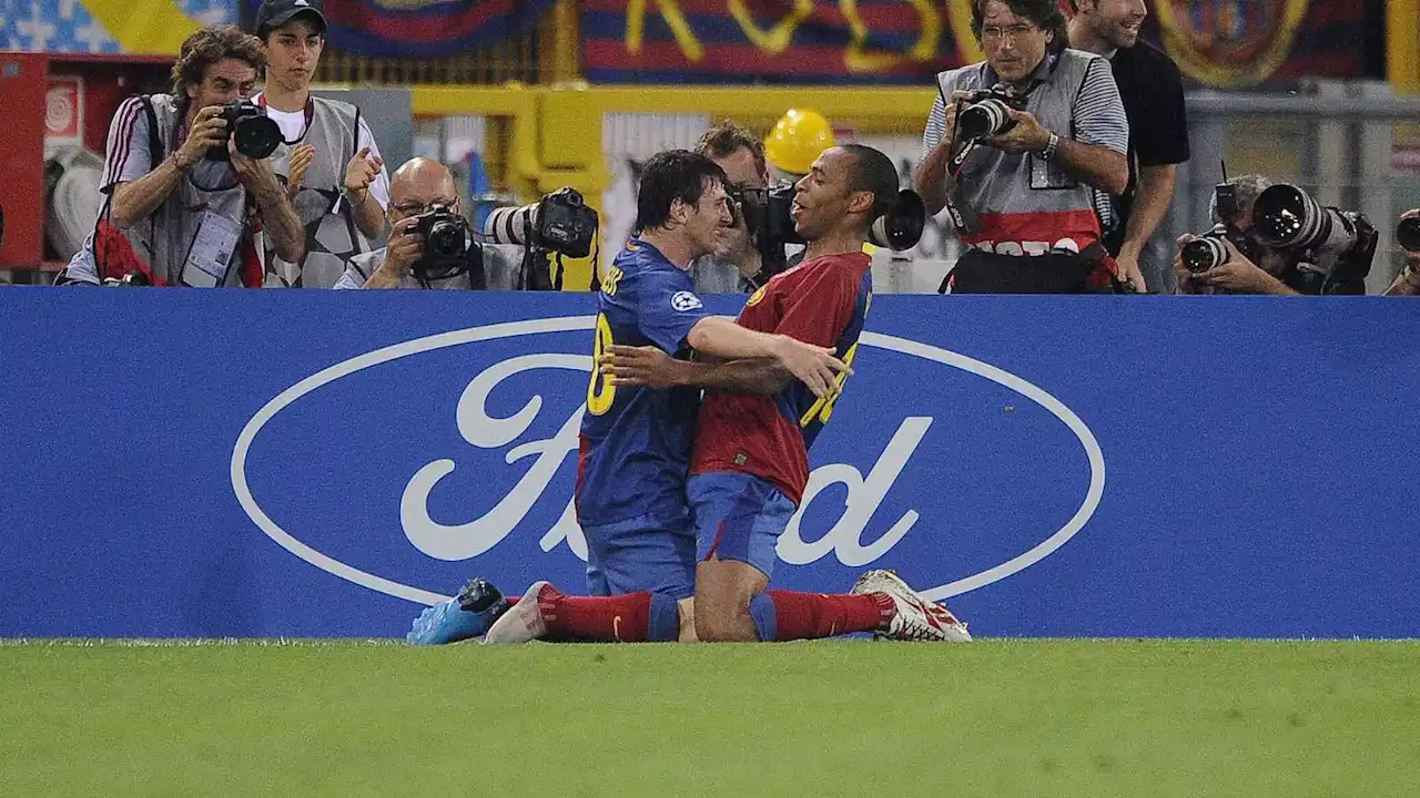 Messi explains why he 'did not dare' look Thierry henry in the face at Barcelona