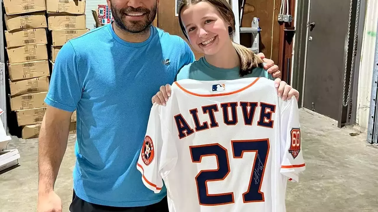 Jose Altuve partners with Houston non-profit Lily's Toy Box to