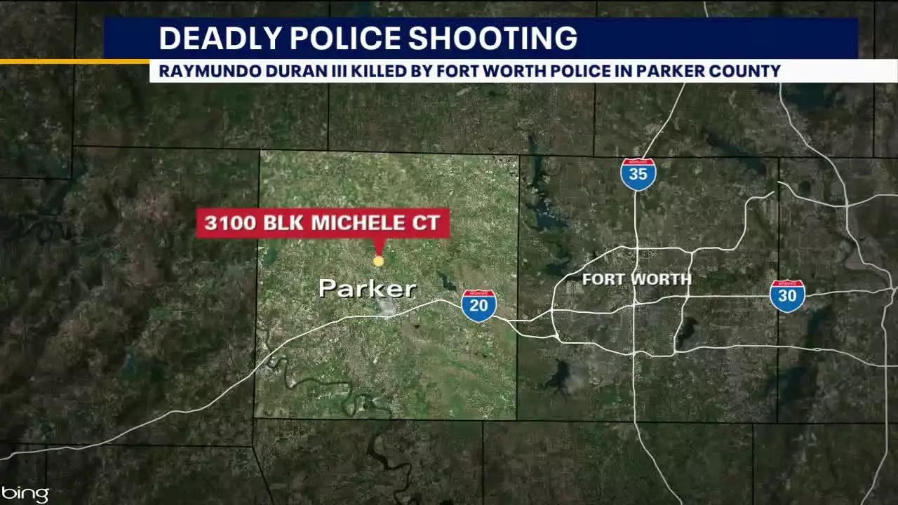 Man killed by Fort Worth police in Parker County identified