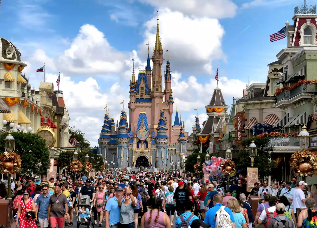 Man shoved Disney workers after sneaking himself, child into Magic Kingdom: police