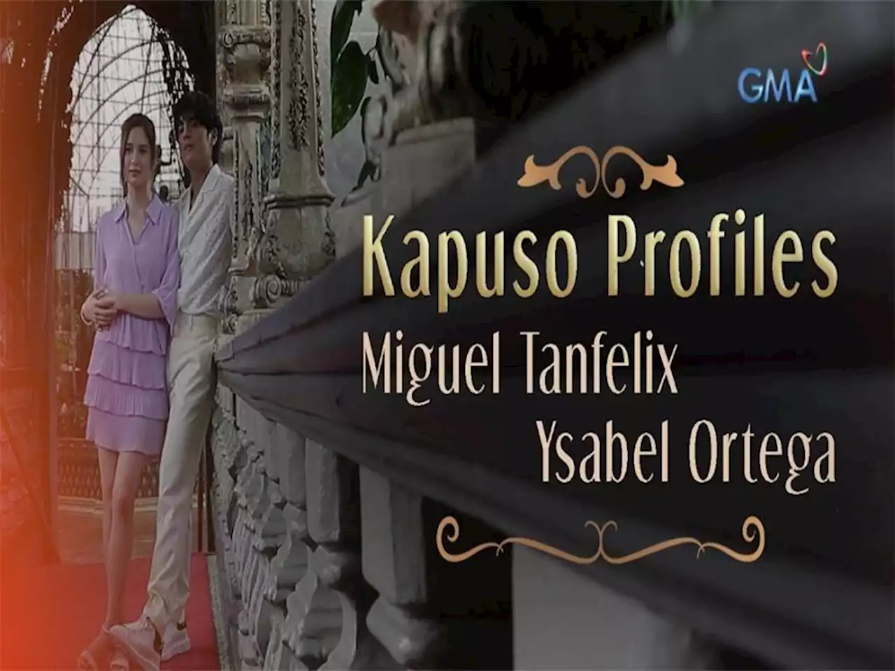 Kapuso Web Specials: Scenes from Miguel & Ysabel's 'Kapuso Profiles' shoot