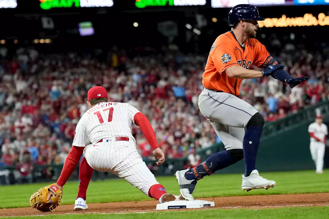 'It's sweet': Philly native Chas McCormick sparks Astros' five-run inning