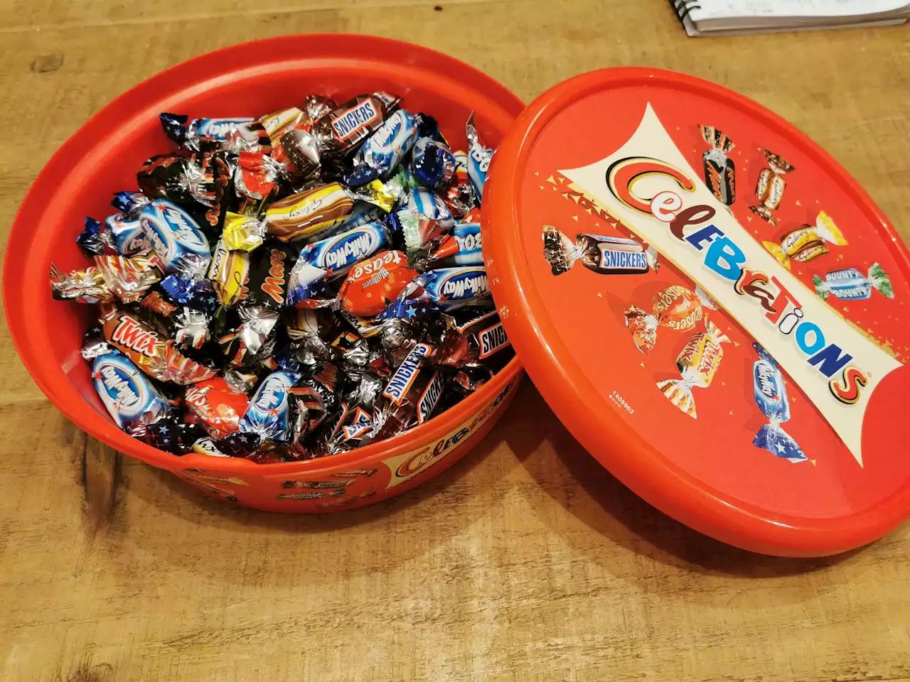 Controversy as Celebrations removes Bounty bars from tubs