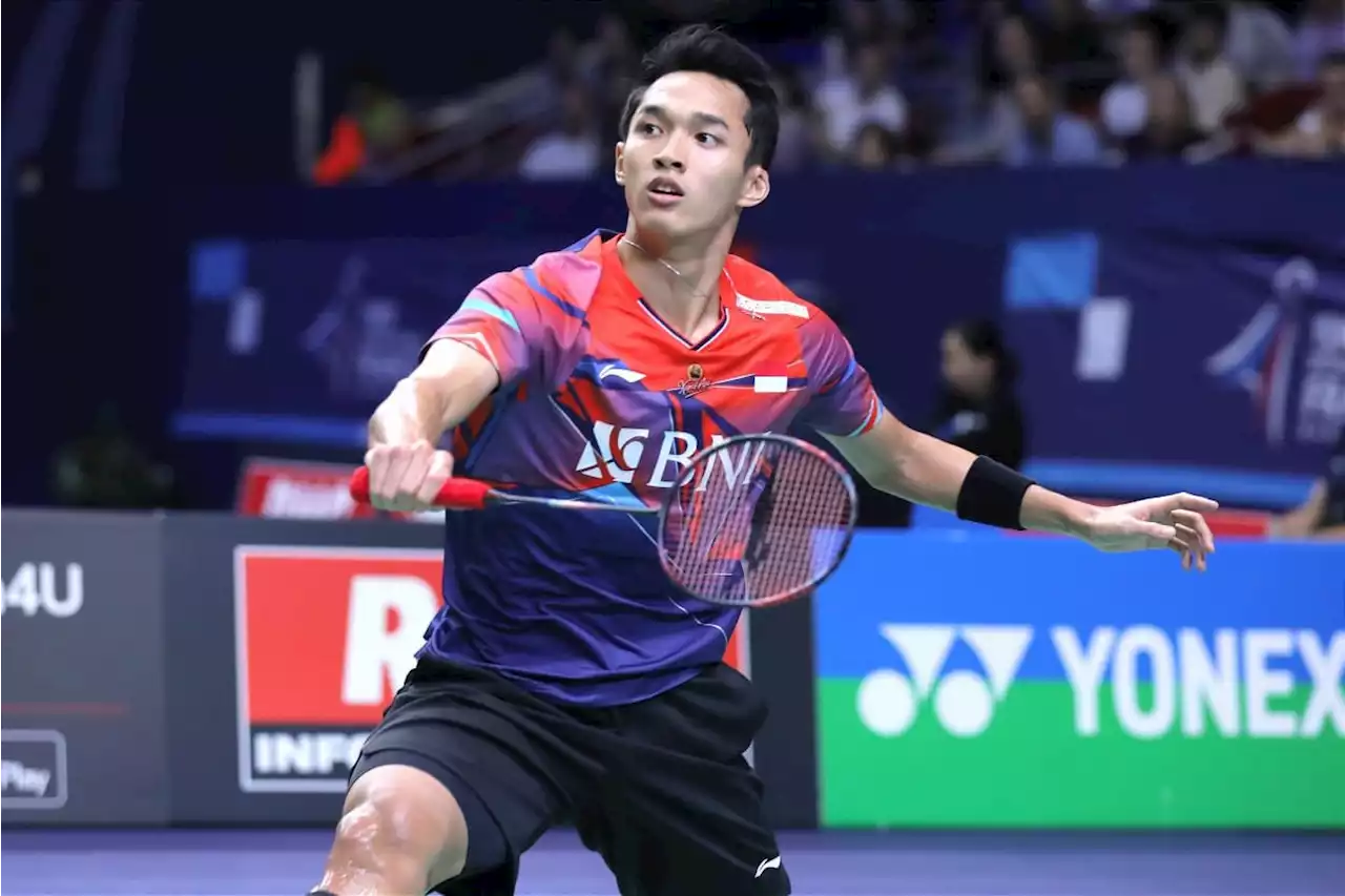 Lolos 16 Besar Hylo Open 2022, Jonatan Christie Hadapi Perang Saudara