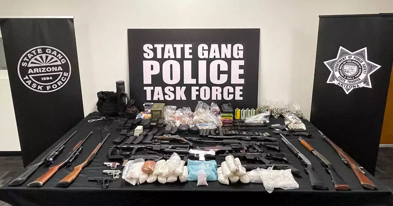 Arizona DPS detectives make Tucson arrests, seize drugs and weapons