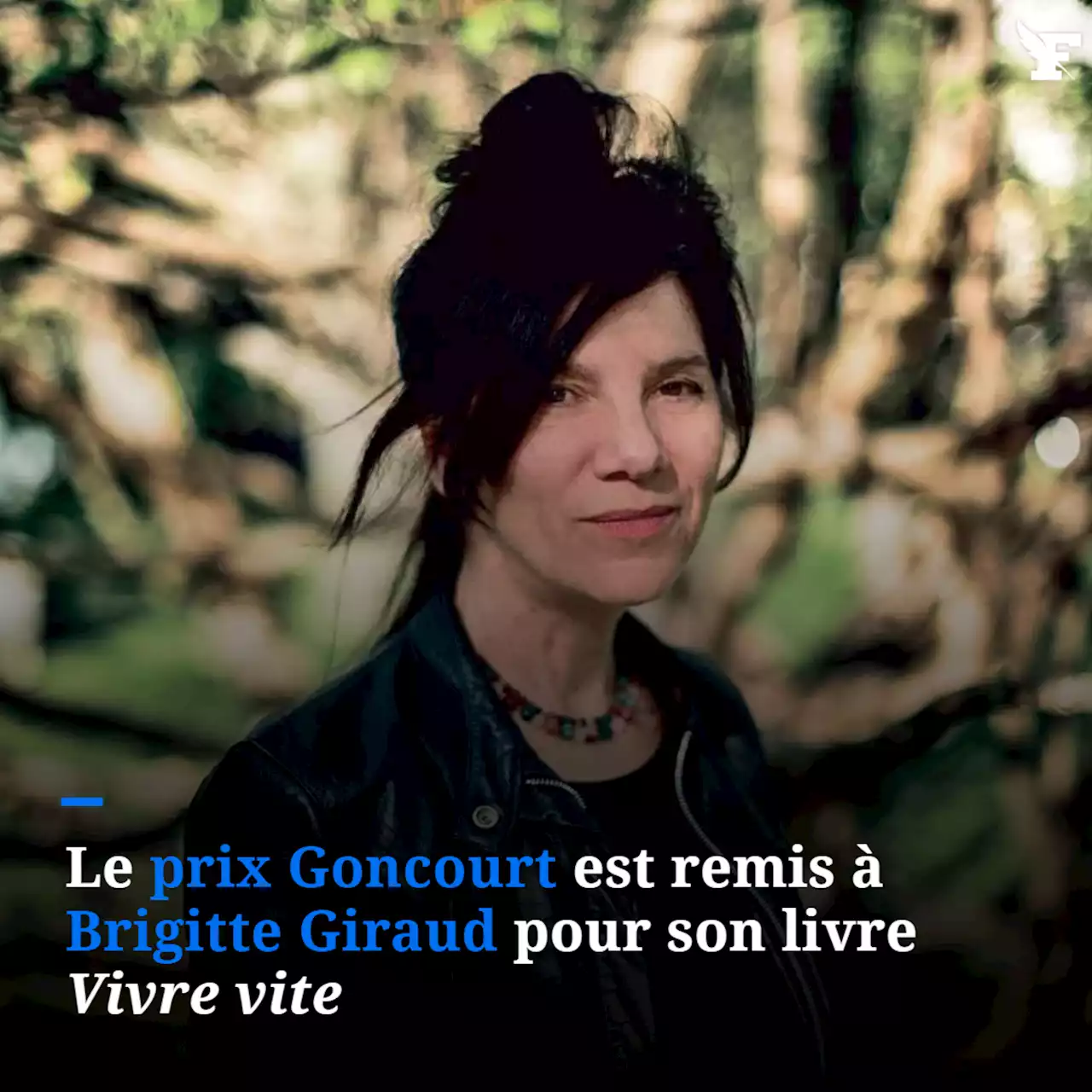 Brigitte Giraud remporte le prix Goncourt avec Vivre vite