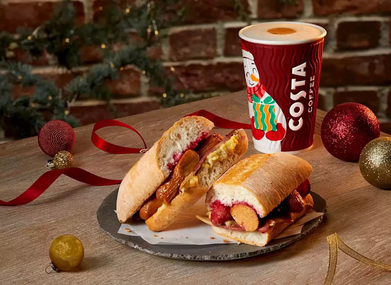 Costa Coffee‘s Christmas menu is here with new Toblerone range full menu