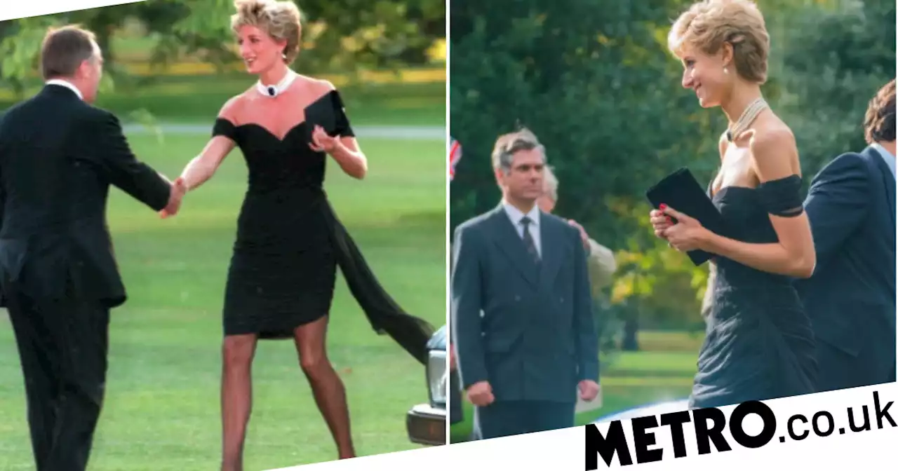 The Crown's Elizabeth Debicki felt 'pressure' wearing Diana's revenge dress