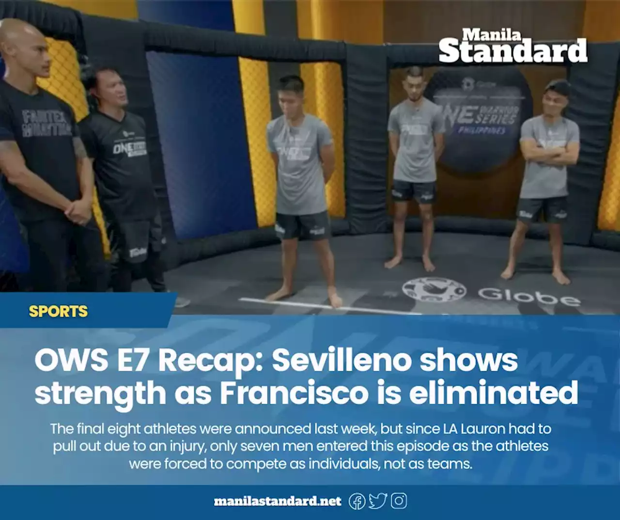 OWS E7 Recap: Sevilleno shows strength as Francisco is eliminated