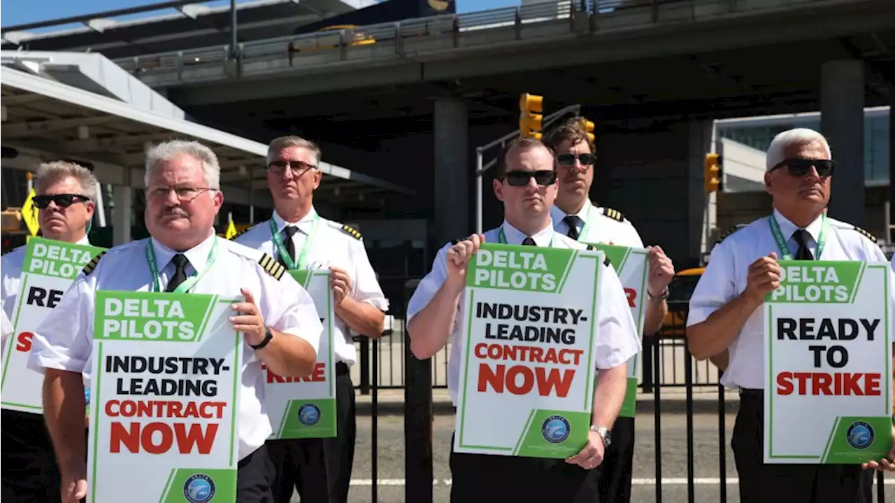 Delta Airlines pilots overwhelmingly vote 'yes' to strike