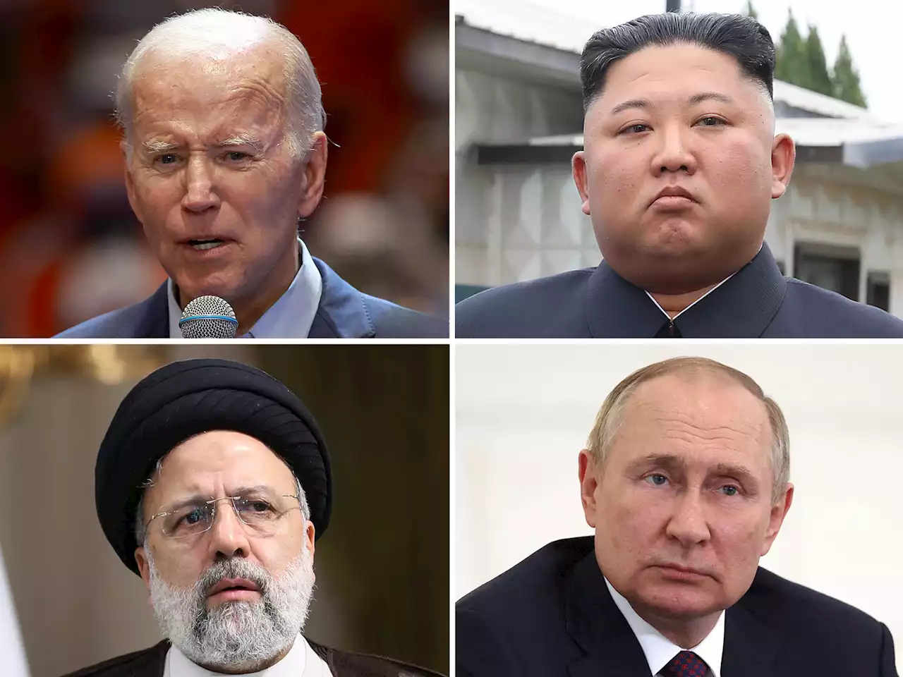 Biden sees top foes join forces in North Korea, Iran sending arms to Russia