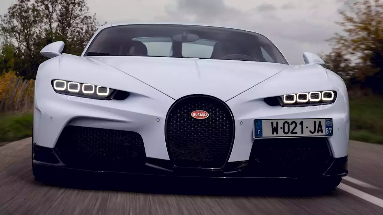 Abschiedstour im Hypercar Bugatti Chiron Super Sport