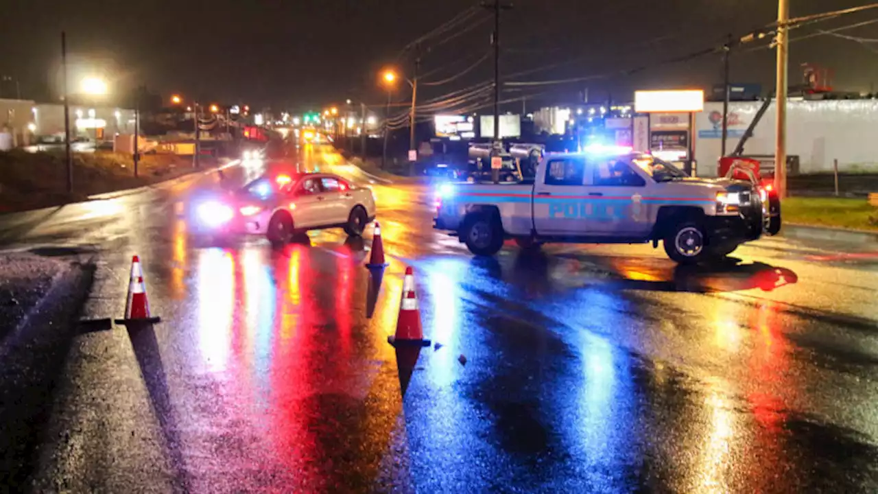 Pedestrian taken to hospital following collision on Topsail Road