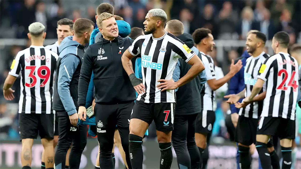 Joelinton keeping positive as he will be supporting Newcastle United from home after picking up award