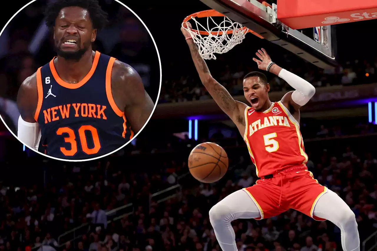 Knicks have no answers for Dejounte Murray, Hawks in ugly loss