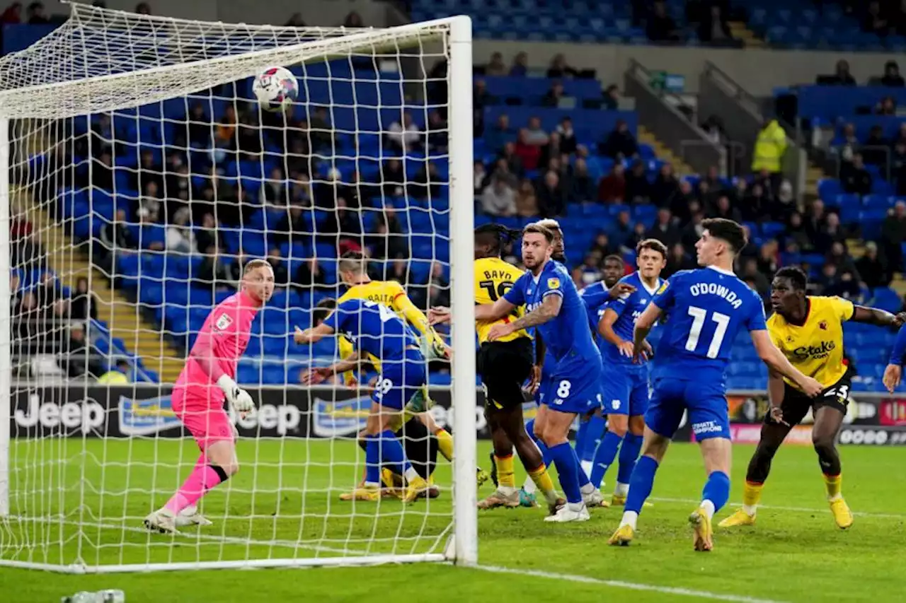 Two headers from corners give Watford their third win on the spin