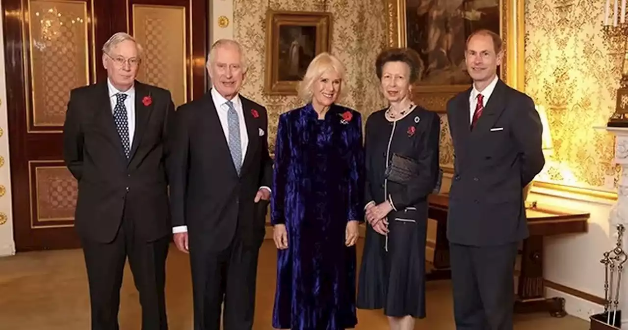 King Charles pictured with Anne and Edward for first time since Queen's funeral