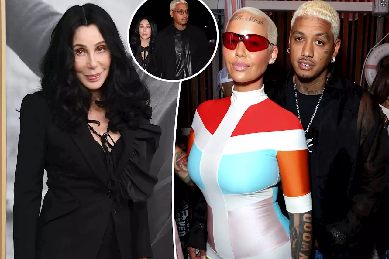 Cher, 76, holds hands with Amber Rose’s ex Alexander ‘AE’ Edwards, 36