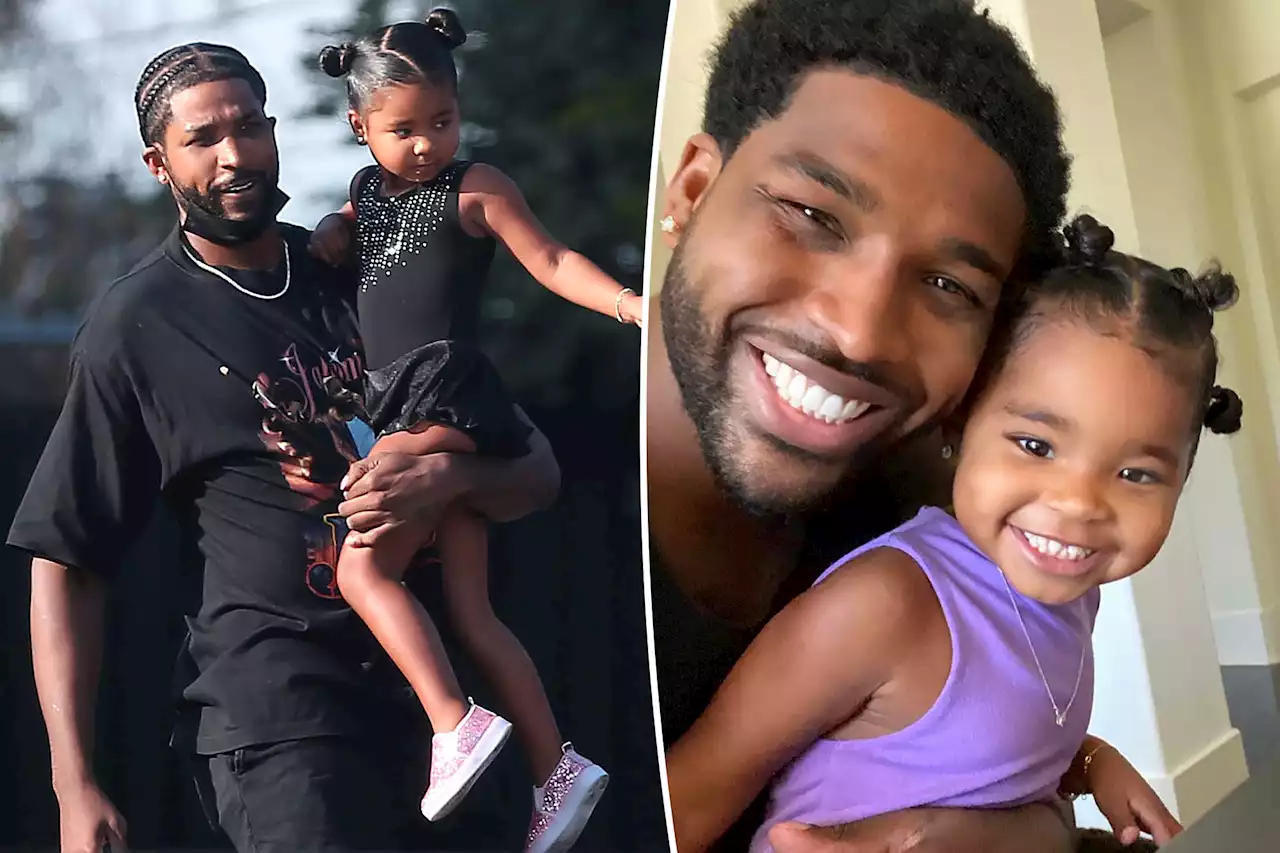 Tristan Thompson bought daughter True a diamond necklace for 4th birthday