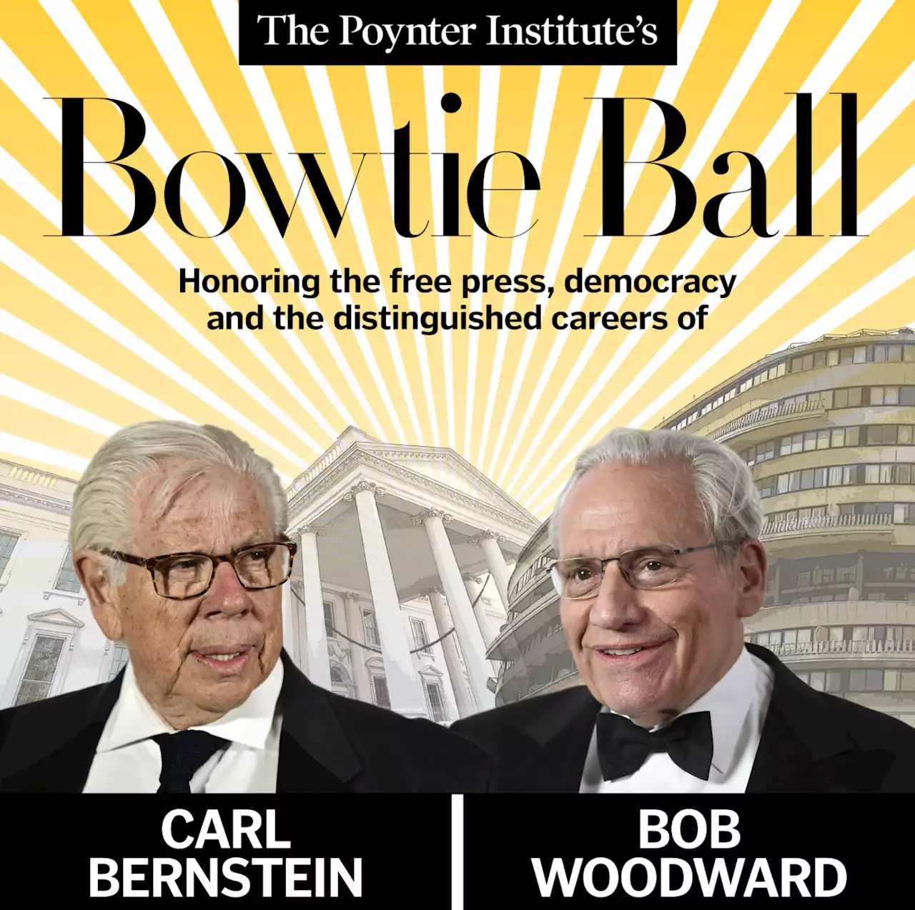 Bob Woodward and Carl Bernstein to be honored with the Poynter Medal for Lifetime Achievement - Poynter