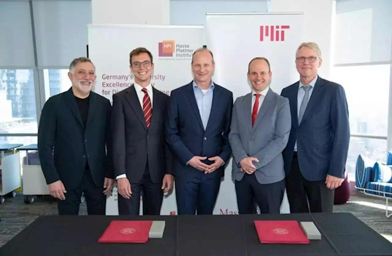 HPI und MIT kooperieren bei der Bewältigung globaler gesellschaftlicher Herausforderungen durch neues gemeinsames Forschungsprogramm 'Designing for Sustainability'