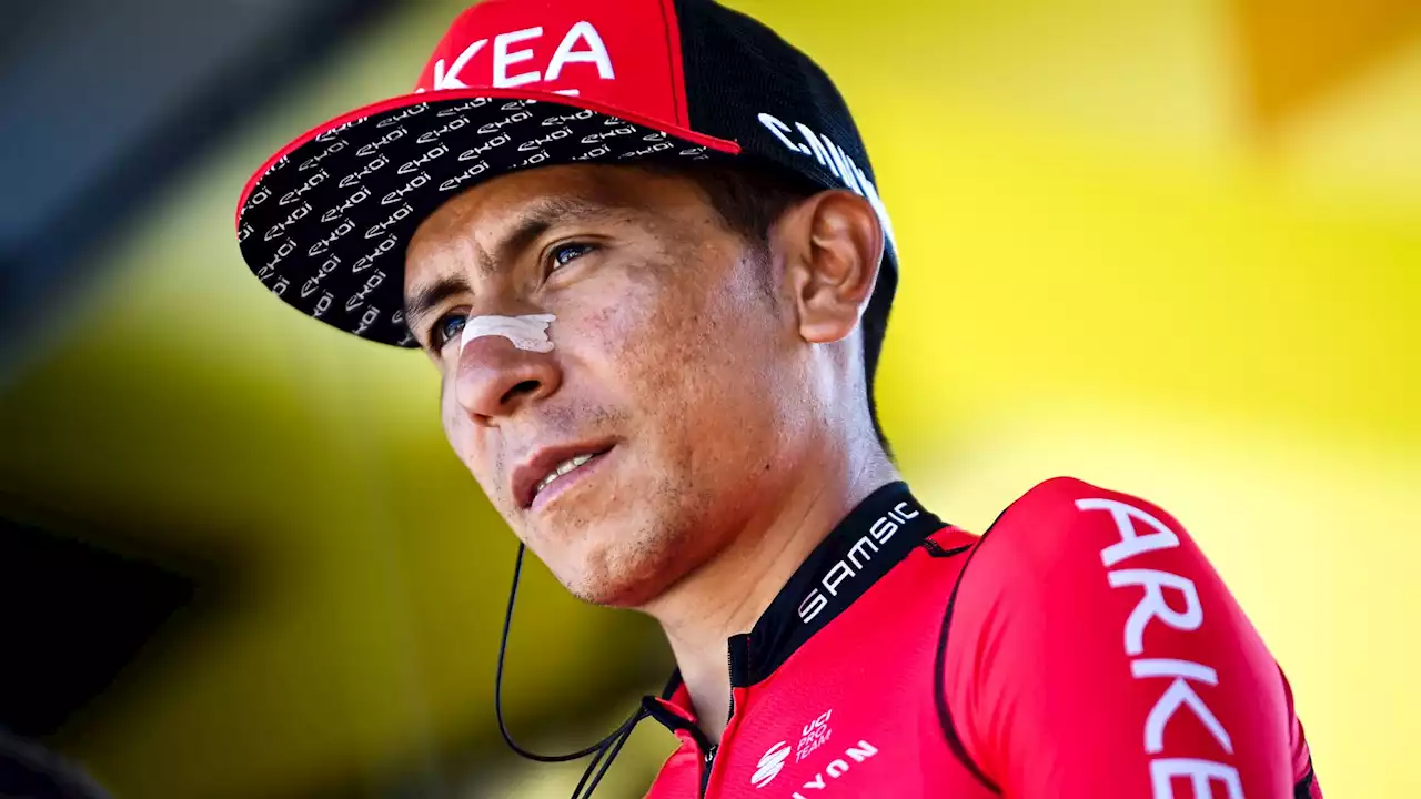 Le TAS rejette le recours de Quintana, disqualifié du Tour de France 2022 pour produit interdit