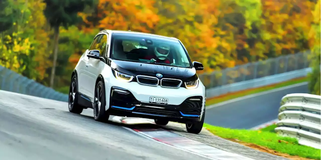 Watching a BMW i3 Go Hard on the N\u00fcrburgring Is Surprisingly Entertaining