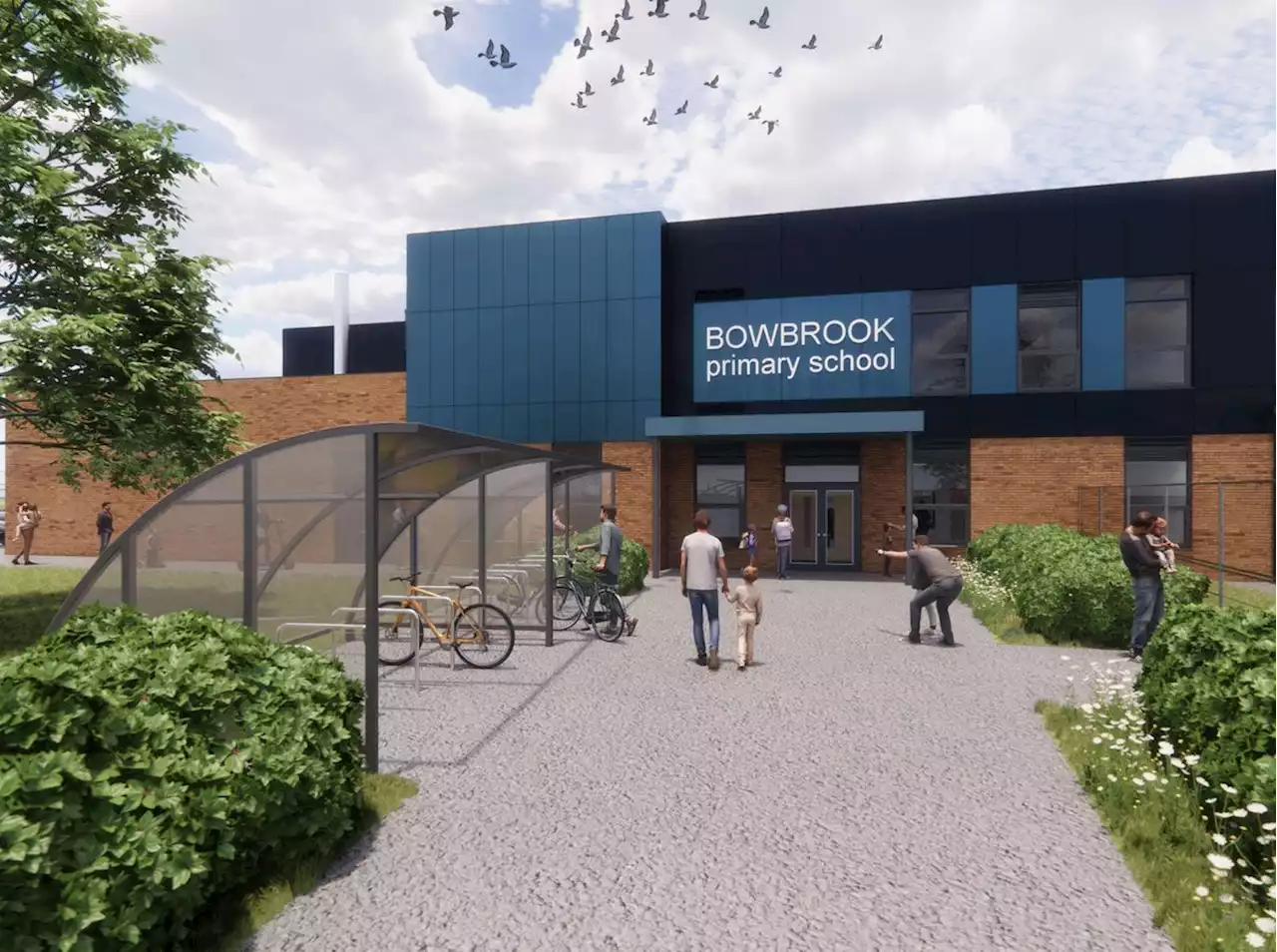 Construction of new Shrewsbury school begins as parents urged to apply for places