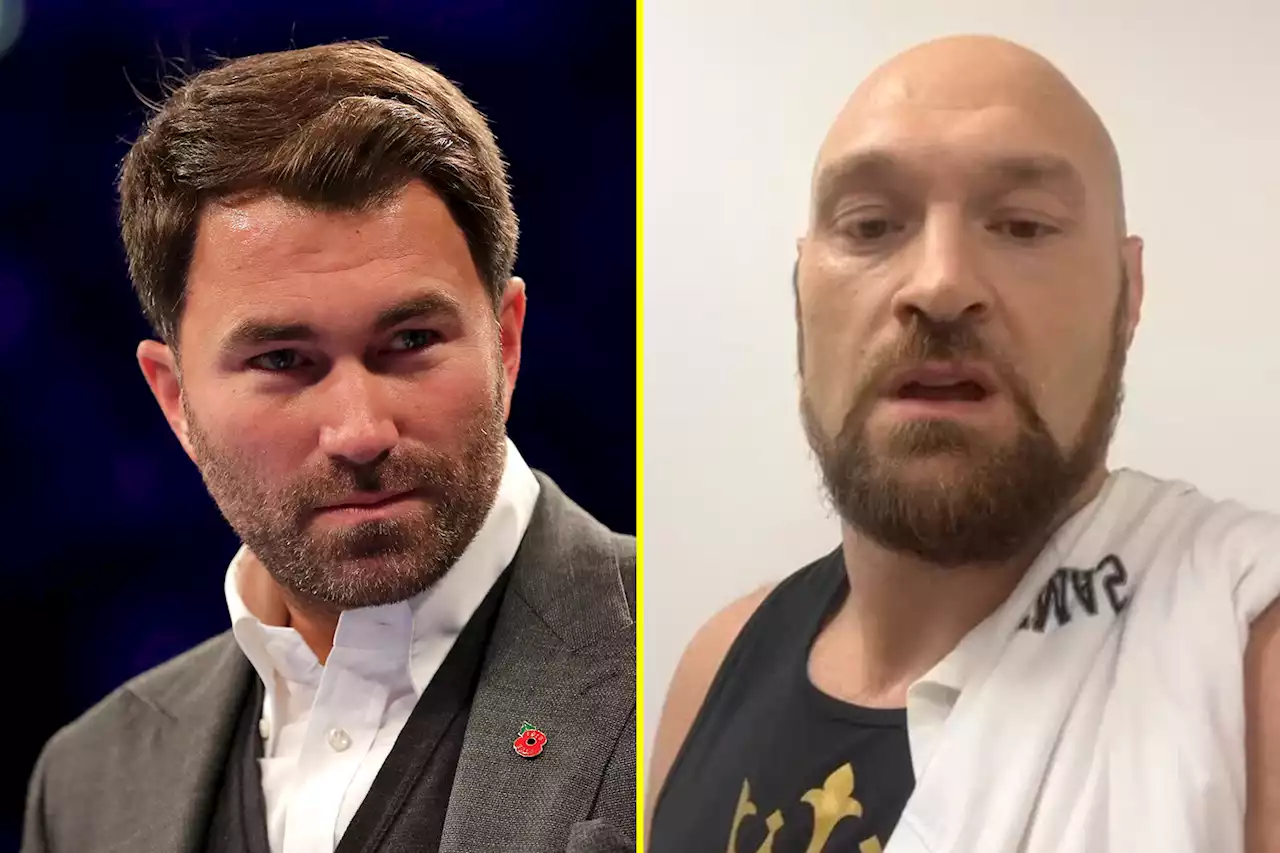 'Tyson doesn't like it' - Eddie Hearn reacts to Fury interview outburst but has sympathy