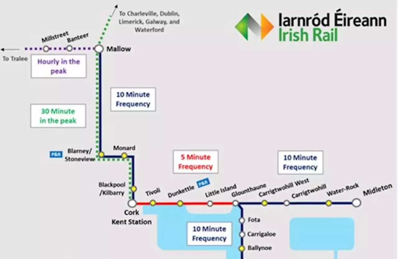 Irish Rail lodging An Bord Pleanála application for major upgrade to Cork rail network