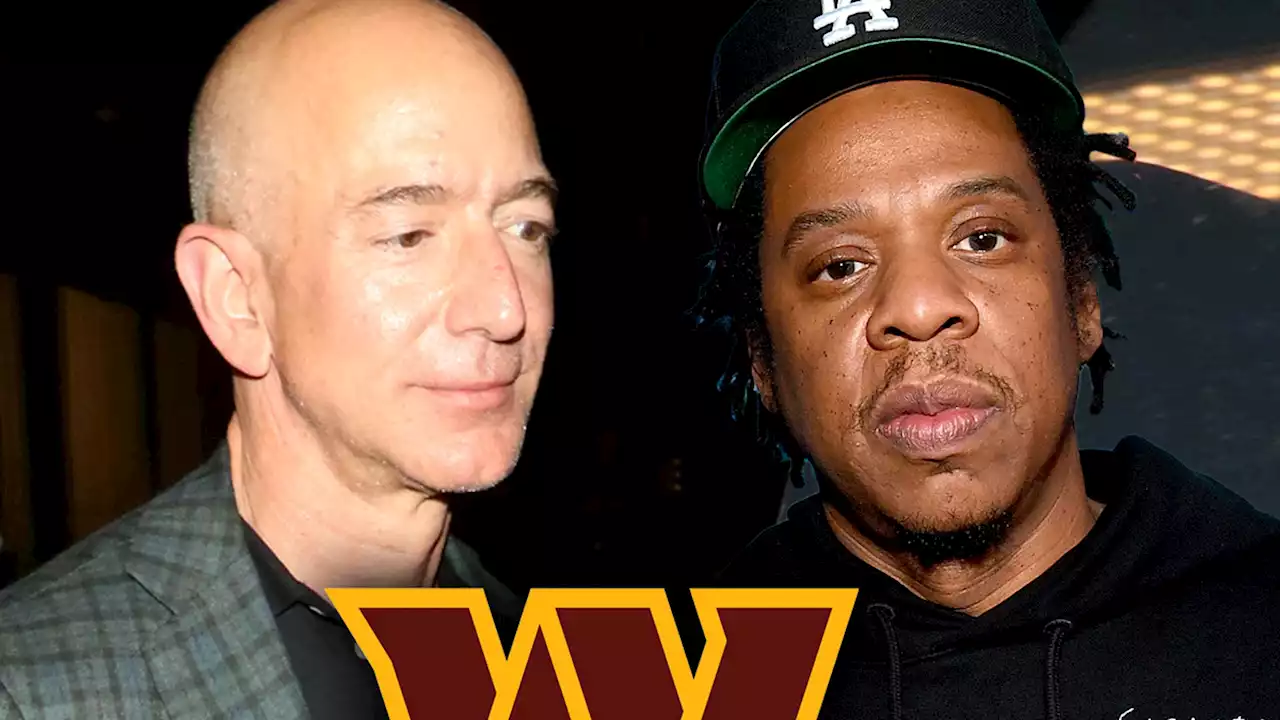 Jay-Z, Jeff Bezos Interested In Buying Washington Commanders, Sources Say