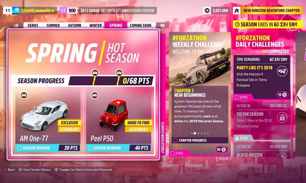 Forza Horizon 5: Best cars and tunes for spring Festival Playlist (Series 13)