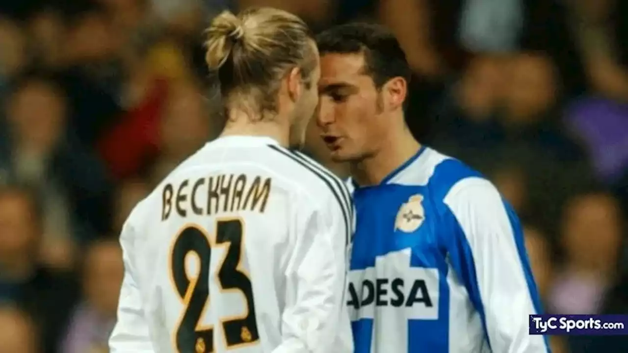 La historia detrás de la pelea de Lionel Scaloni con David Beckham - TyC Sports