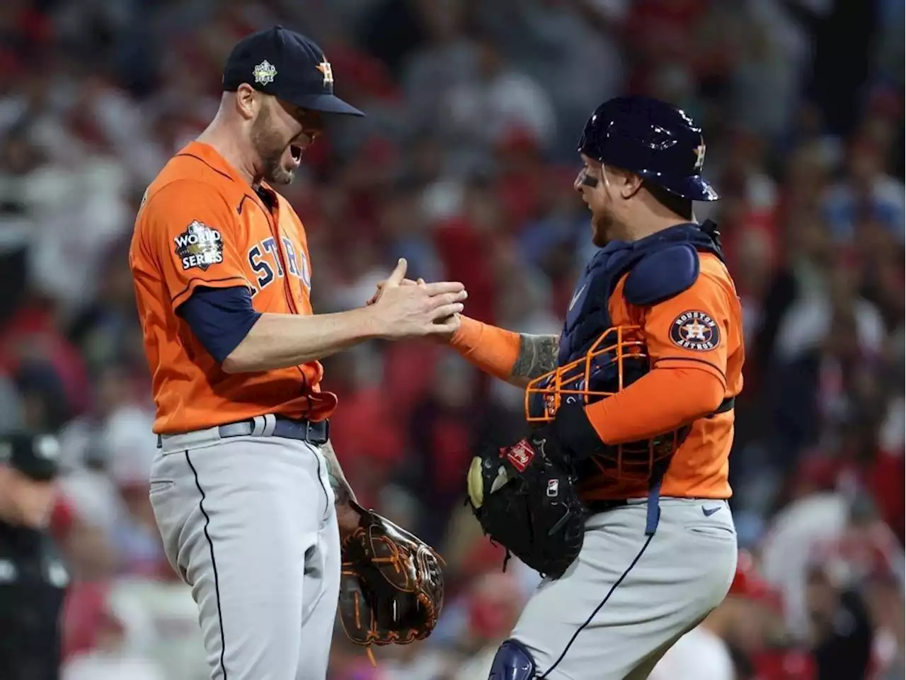 Astros starter, bullpen pitch second no-hitter in World Series history